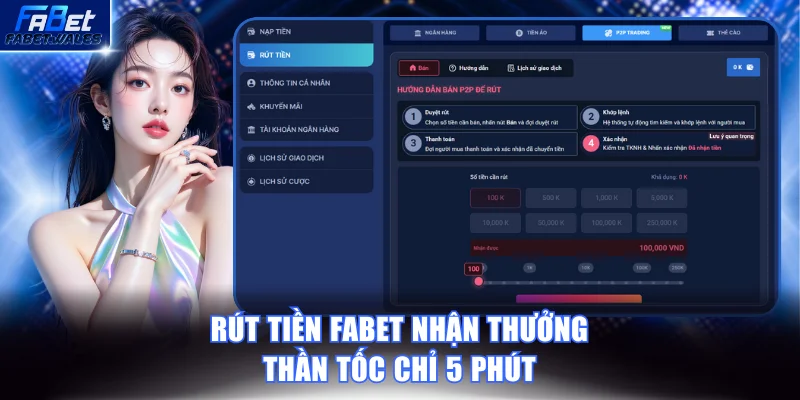 Rút tiền FABET